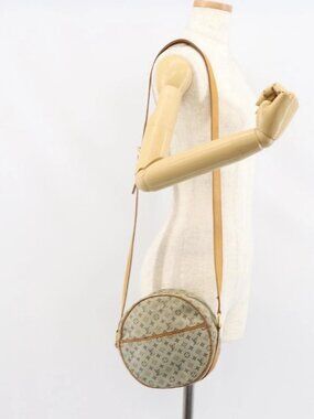 LOUIS VUITTON Monogram Mini Jeanne GM Shoulder Bag Blue M92000 LV Auth hk3271